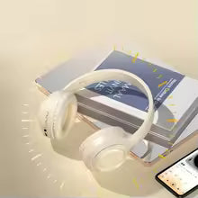 Wireless Bluetooth Headphones Over Ear HIFI Stereo Headsets Noise Reduction Sports Gaming Earphones Music Player with Mic Gifts