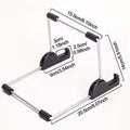 Foldable Adjustable Aluminum Holder Stand Multi functional tablet Holder Stand for Tablet PC for various devices laptop support
